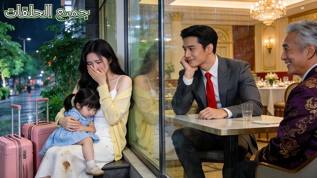 طردتها زوجة أبيها! أم فقيرة تبكي بالشارع لثمن دواء—لكن CEO خلف النافذة أحبها من أول نظرة! جاء الحب!