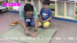 愛隣保育園　モンテッソーリ教育の様子　5歳児