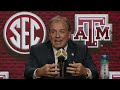 Jimbo Fisher at SEC Media Days | Full Press Conference