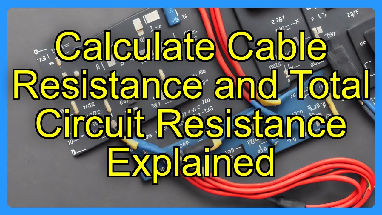 Calculate Cable Resistance and Total Circuit Resistance Explained - YouTube