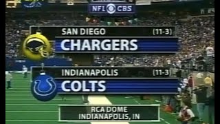NFL on CBS intro 2004 SD@IND