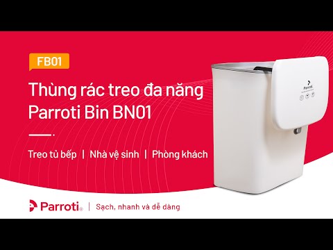 Video Thùng rác treo tủ bếp, để phòng khách hoặc nhà vệ sinh... - youtube