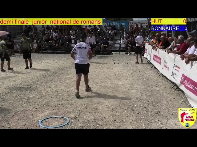 Miniature de la vidéo : Mondial jeunes Romans-Sur-Isère triplette France VS France