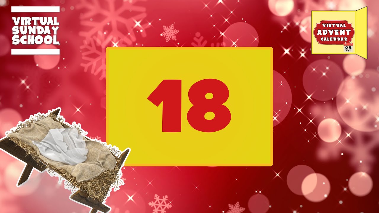 Virtual Advent Calendar - Day 18 - Child on the Hay (SONG)