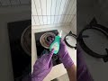 Satisfying Range Hood Cleaning in 50 Seconds #kitchencleaning #asmr
