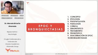 EPOC Y BRONQUIECTASIAS  NEUMOLOGÍA  VILLAMEDIC