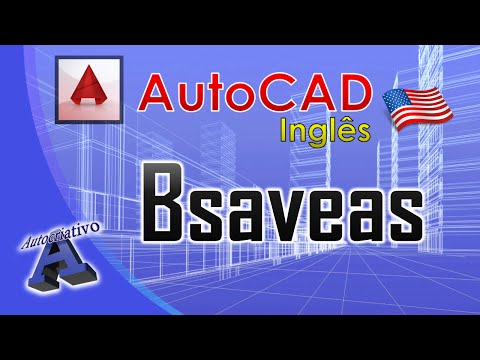 Comando Bsaveas - AutoCAD inglês - Autocriativo