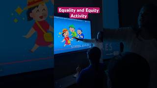 Equality and Equity Activity #funnyshorts  #fun  #activity #with #kids #equality #equity