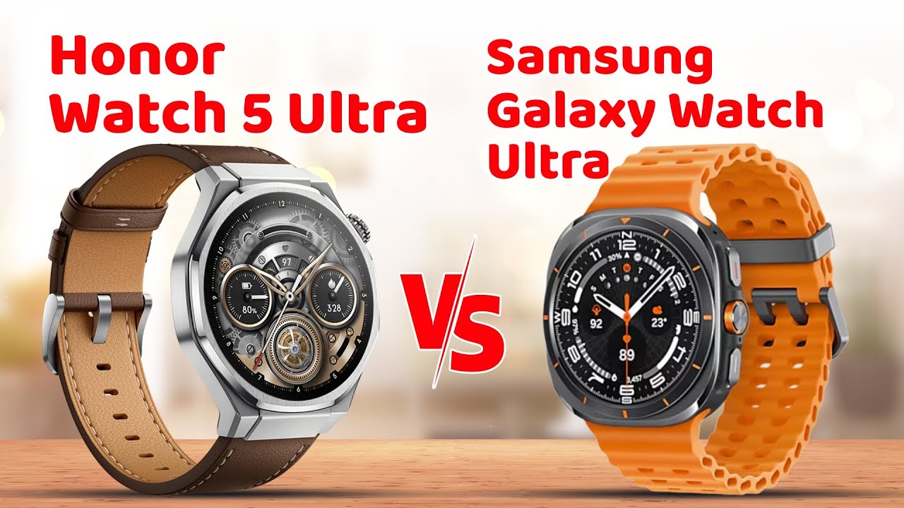 Honor Watch 5 Ultra vs Samsung Galaxy Watch Ultra Specification Comparison