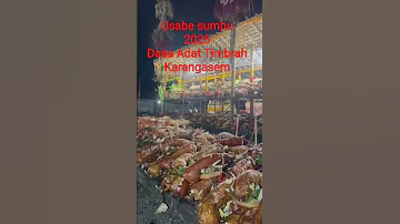 Usabe Sumbu Kaje 2025 