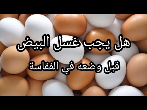 فيديو: كيف تنظف البيض قبل التفريخ؟