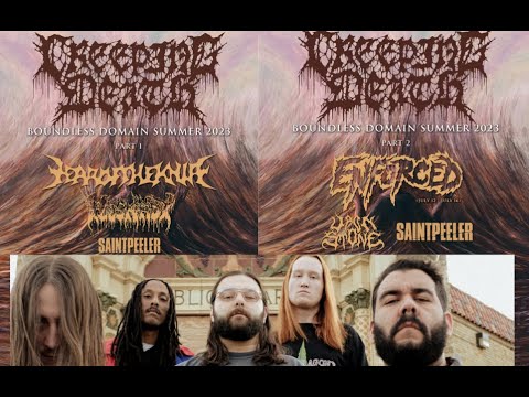 Creeping Death announced 2 leg headlining tour to support “Boundless Domain“ w/ Enforced and more!