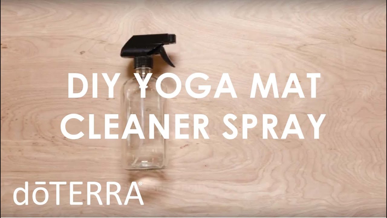 Do it Yourself Yoga Mat Cleaner Spray with Melaleuca and Lavender