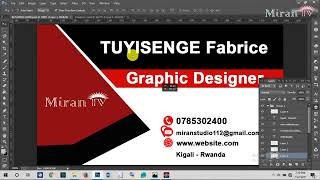 TO CREATE A BUSINESS CARD IN FEW NIMUTE / GUKORA IKARITA MU MINOTA MIKE screenshot 2
