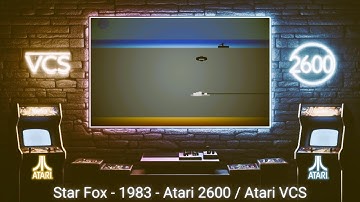 Star Fox - 1983 - Atari 2600 ( Atari VCS )