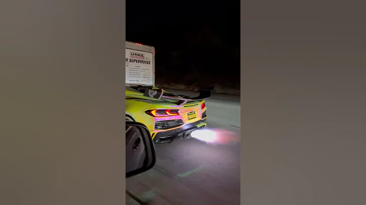 Loudest c8 z06 corvette #shorts