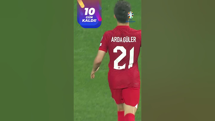 🎯 Arda Güler #Son10Gün 🗓️ 19.06.2023 🆚 Türkiye-Galler