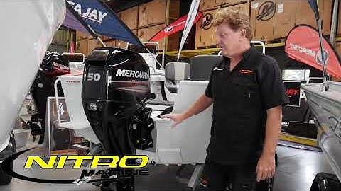 Nitro Marine - how to find your engine serial number on larger Mercury engines