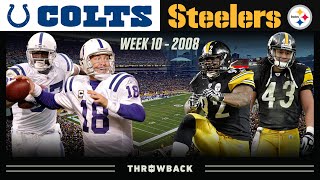 Legendary Offense & Defense Collide! (Colts vs. Steelers 2008,  Week 10)