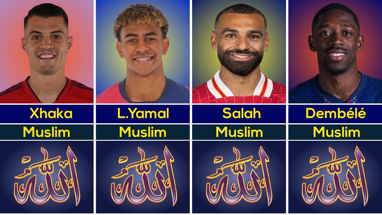 Islam Player Top 60 Muslim Football Players - YouTube