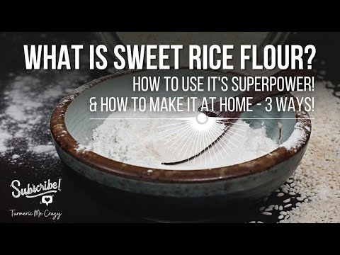 How To Make Glutinous Rice Flour With Rice Flour