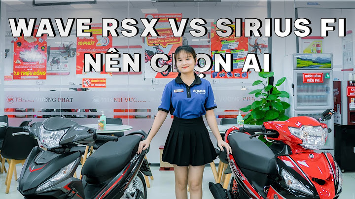 So sánh xe số sirius với wave rsx