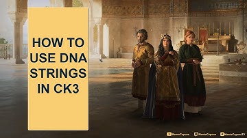 How to use a custom character DNA strings in Crusader Kings 3