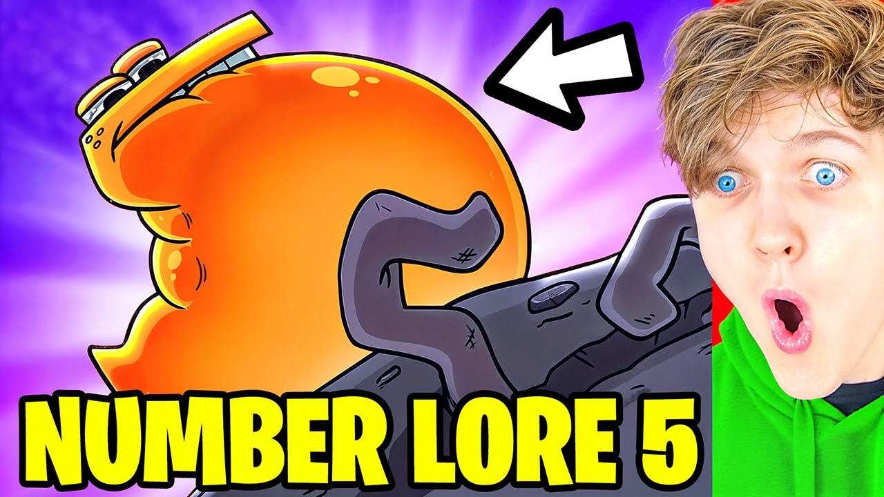 LANKYBOX РЕАГИРУЕТ НА NUMBER LORE 5!? (ALPHABET LORE против NUMBER LORE - АНИМАЦИЯ!)