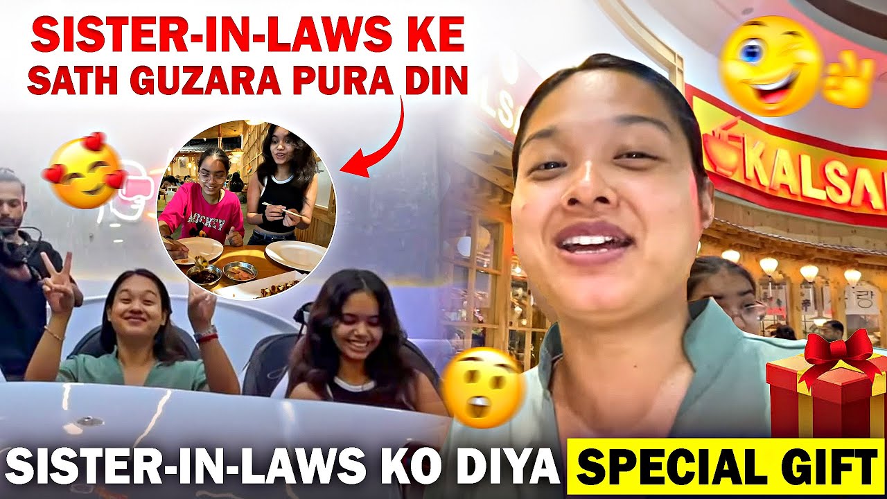    Sister-in-Laws ke Sath Guzara Pura Din…😍Aur In-Law Ko Diya Nepal Se Special Gift! 🎁| Alisha Thapa