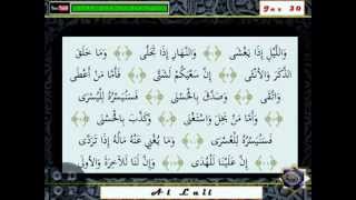 Juz 30 Chapter 92 Al Lail screenshot 4