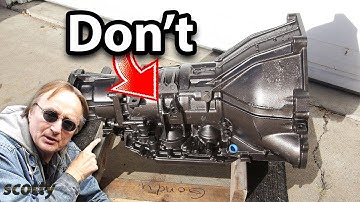 Never Rebuild Your Car’s Transmission, Unless