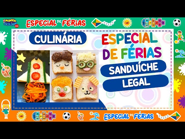 APRENDER BRINCANDO | FÉRIAS | SANDUÍCHE LEGAL ( ALFABETO  - ABC -  VEJA NO CANAL)