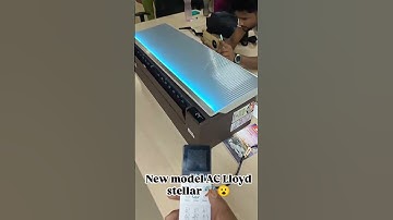 new model Ac Lloyd Stellar 😁 #airconditioningsystem #automobile #airconditioner #ac