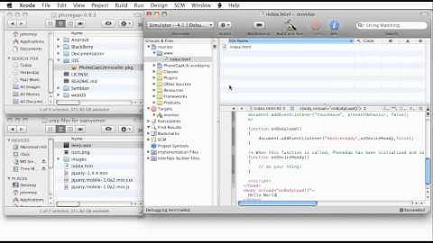 Creating a PhoneGap App in under 5 minutes