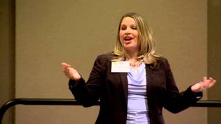 Brittany Bounds (History) in 2014-2015 3MT Final Competition
