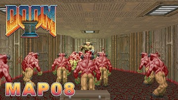 Doom 2 Longplay - MAP08: Tricks and Traps