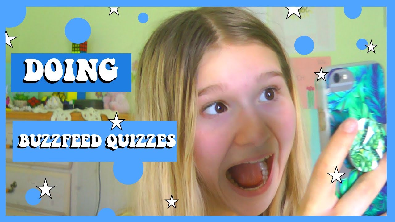 Doing Buzzfeed Quizzes to Decide My Future!! YouTube