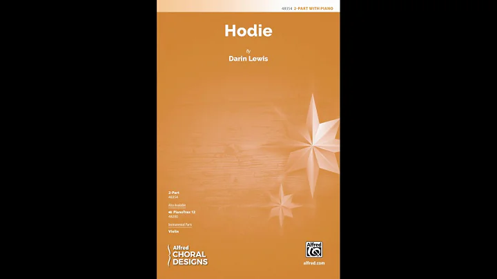 Hodie (2-Part), by Darin Lewis