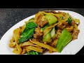 Stir-fried beef noodles with Pak Choi #noodlesrecipe #beefnoodles