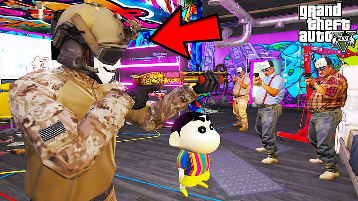 Franklin Trying To Save Shinchan And Chop From Fake Mr. Anonymous In GTA 5!