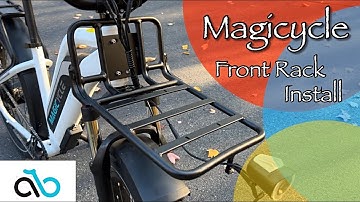 Magicycle Cruiser Front Rack Install - Tinkering Turtle