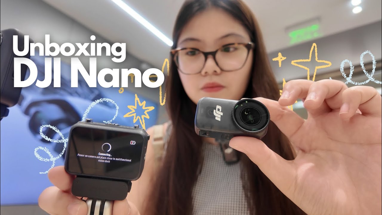 Распаковываем DJI Nano: самая маленькая камера, которую я когда-либо видел!📸