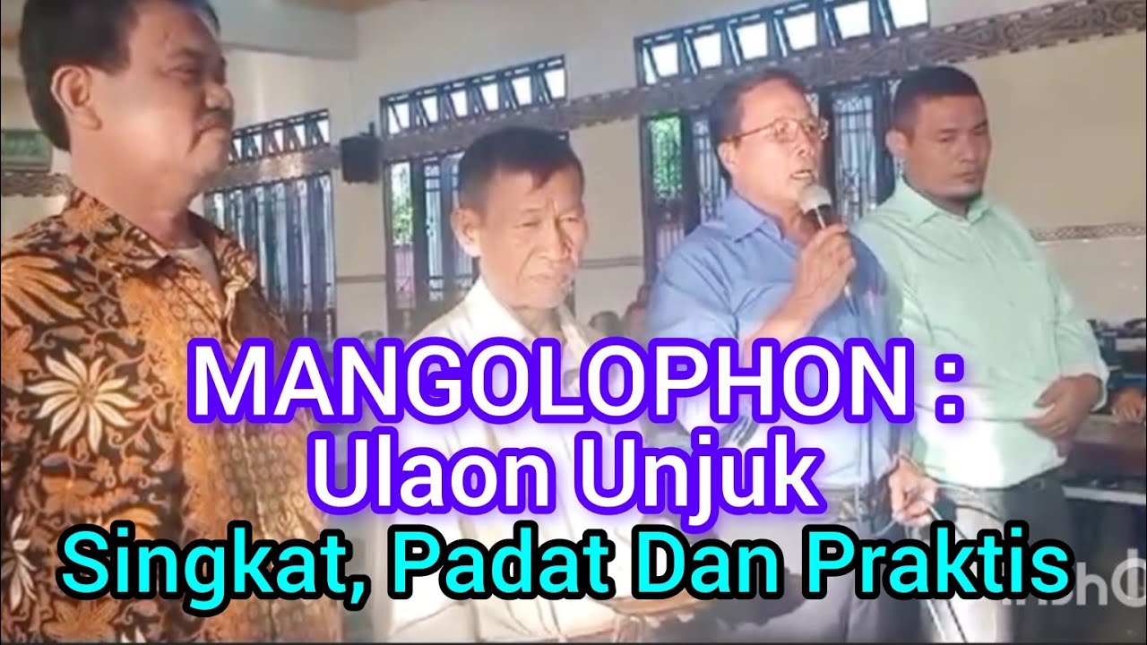 DONGAN SAHUTA : MANGOLOPHON ULAON UNJUK., Singkat, Padat Dan Praktis.