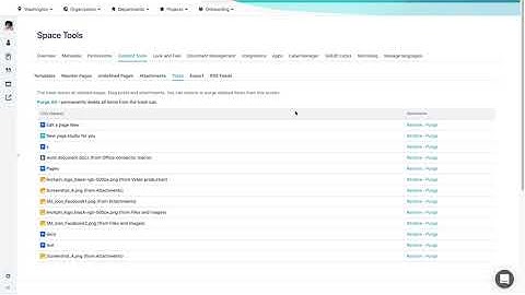 Restore A Deleted Page - Learn Atlassian Confluence & Linchpin Intranet #71
