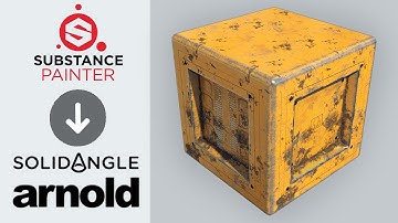 Exporting from Substance Painter to Arnold for Maya 2017 ~ Tutorial