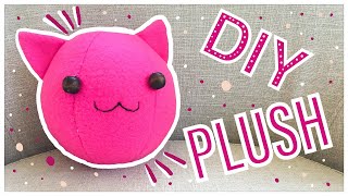 HOW TO: Diy pink cat PLUSH