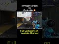 4 finger screen vs controller 1v1 6 #codm