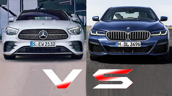 2021 Mercedes E-Class vs 2021 BMW 5 Series