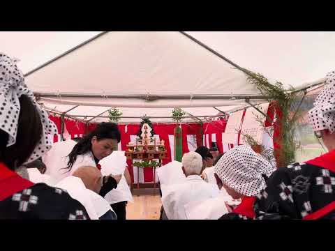 令和6年新嘗祭 豊作祈願田植え式典②直会（なおらい）鳥取県