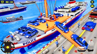 New Model Yellow Car Ship to Truck Transport - Grand Police Transport Airplane - Truck Transport screenshot 5